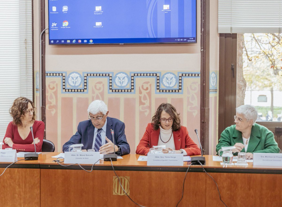 igualtatcat's tweet photo. 👥 Primera reunió del Grup de Treball per l'abordatge de la violència obstètrica i la vulneració de #drets sexuals i #reproductius 

Avancem en l'Estratègia Nacional de Drets Sexuals i Reproductius del @govern

#HiTensDret https://t.co/Bd2sT37YRP