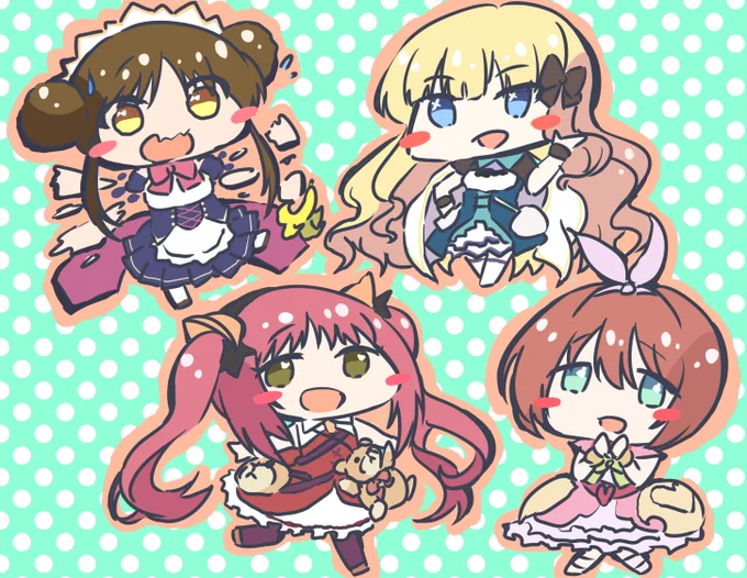 スズメ誕サレンディア救護院集合#プリコネR #スズメ誕生日 