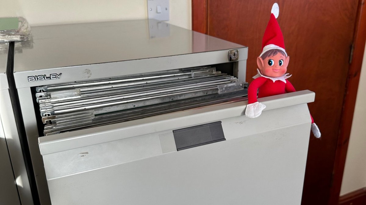 Chase_Hardware's tweet image. Elf is lending a hand filing today! He’s making sure all our paperwork is up to date!

#ChaseHardware #Elf #ElfOnTheShelf #Christmas #CountdownToChristmas