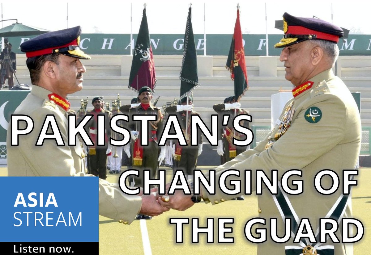 NikkeiAsia's tweet photo. ISLAMABAD | A NEW ERA
On the latest #AsiaStream episode, we discuss the appointment of Pakistan's new army chief.
After months of drama and debate, Gen. Asim Munir has taken the helm of the world's sixth-largest fighting force.
What's next? Listen:
https://t.co/yg1KbqjWbR https://t.co/onVW5cNemy