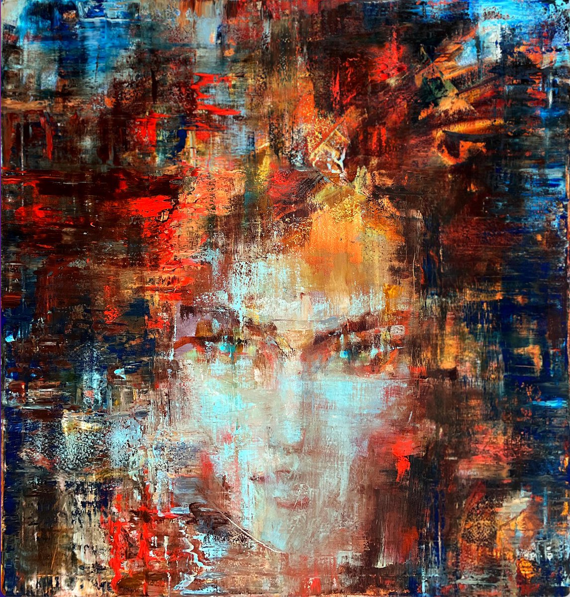 Wherever we go, whatever happens, Mickey - when I look at the stars, I'll know you're looking at the same stars.
0.3 ETH Reserve
10000 x 10500
oil on canvas  
Link👇