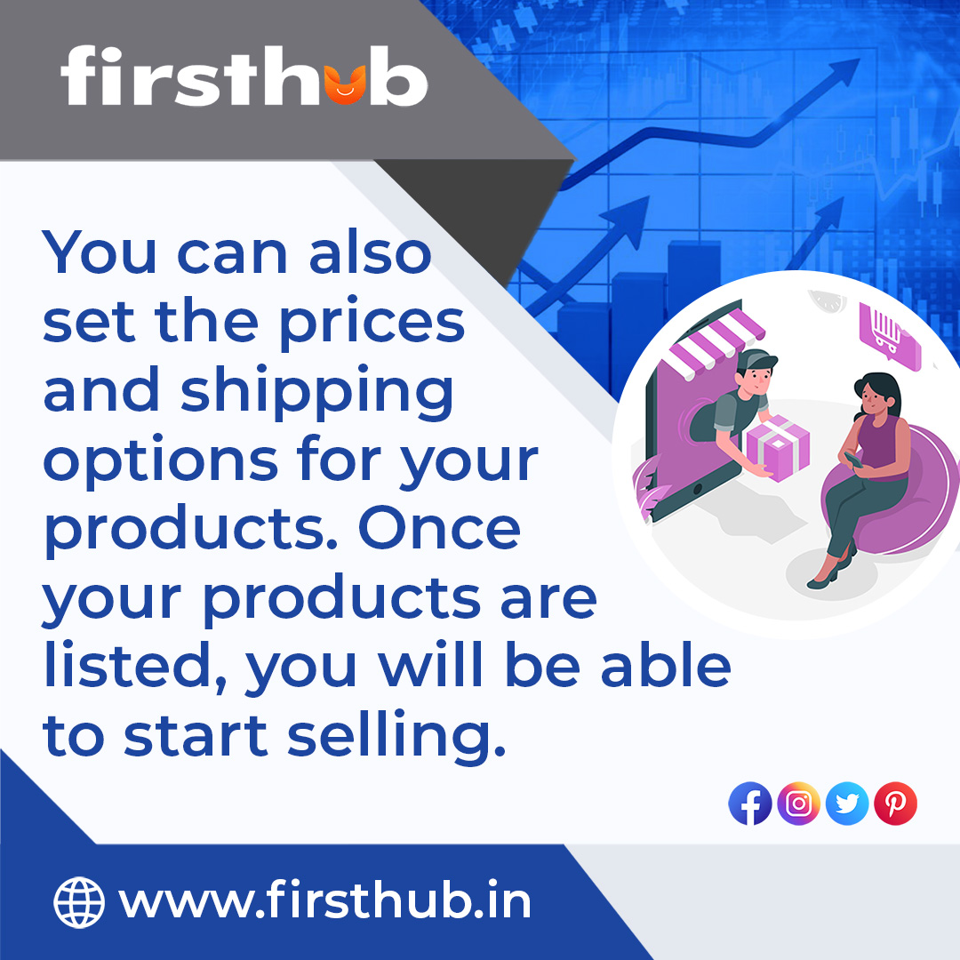 firsthub_'s tweet photo. Becoming a seller on #firsthub is a great option.
All you need to do is fill out the product details and upload images. You can also set the prices and shipping options for your products. Once your products are listed, you will be able to start selling. https://t.co/ELRHimc8uK
