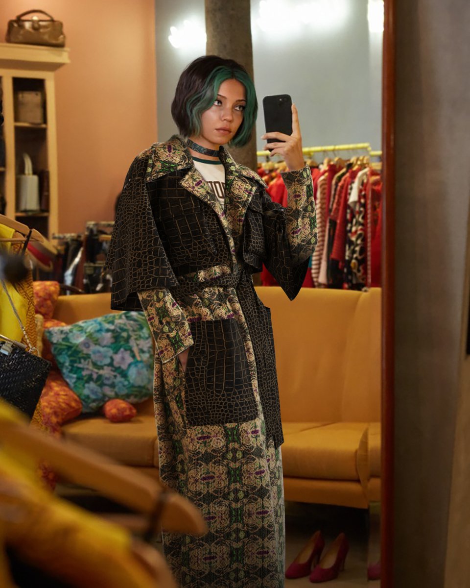 Deeply in love with my new <a href="/dressxcom/">DRESSX</a> outfit by <a href="/eyenastya/">EyeNastya</a>!
#DigitalFashion has a magic superpower, we can change outfits as much as we like without ruining the planet.
What's real and what's not? 🌍💜🦋

#virtualhuman #metahuman #dressx #digitaldesign