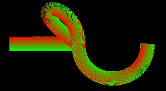 Nanjizal_net's tweet photo. Fixed the PathElementShape ( thickGradient ) in #pixelimage ( before and now ), with updates to #justPath. Fill not currently supported.  More frequent dev updates on @nanjizal@peoplemaking.games. 
Still working on some of the other XML shapes.
#haxe #pixels #canvas https://t.co/vYVqvP1hAd