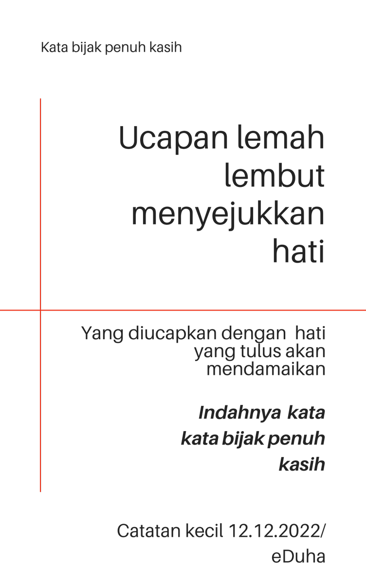 e_duha's tweet photo. #CatatanKecil

#12Desember2022

#KataBijakPenuhKasih

#UcapanTulusPenuhKasih https://t.co/qESwYx1uD3