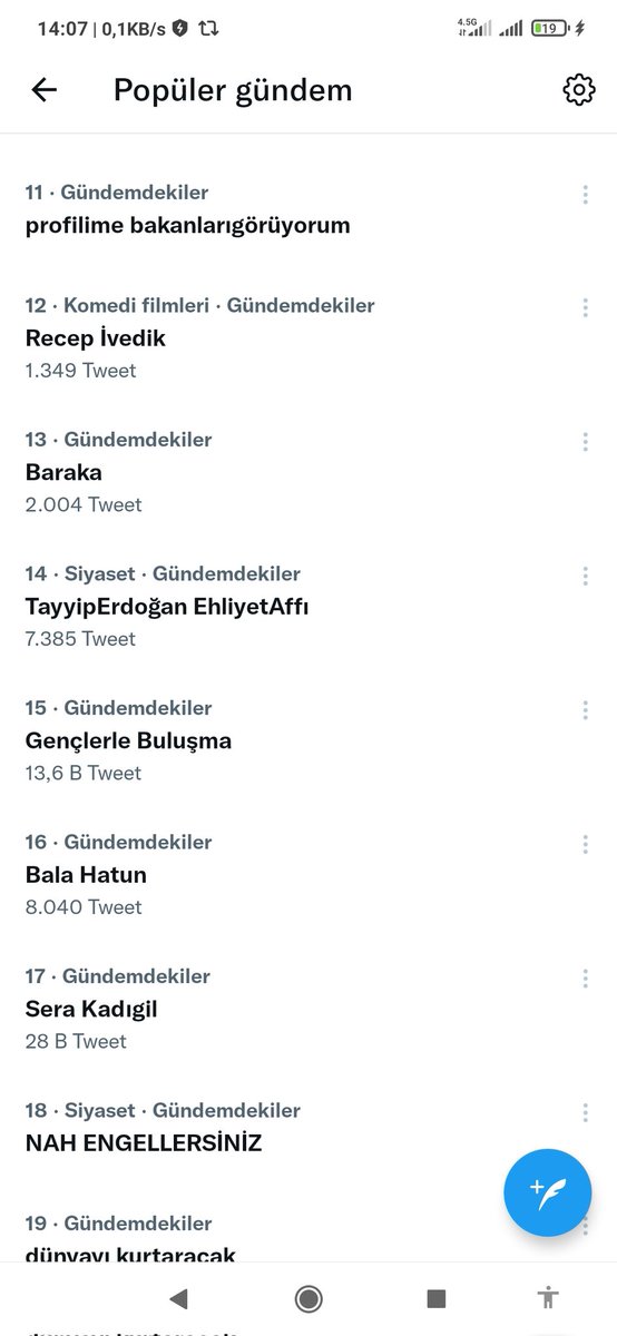 Sıralamada gerileme var acilen yüklenelim #EhliyetAffı 

TayyipErdoğan EhliyetAffı

.