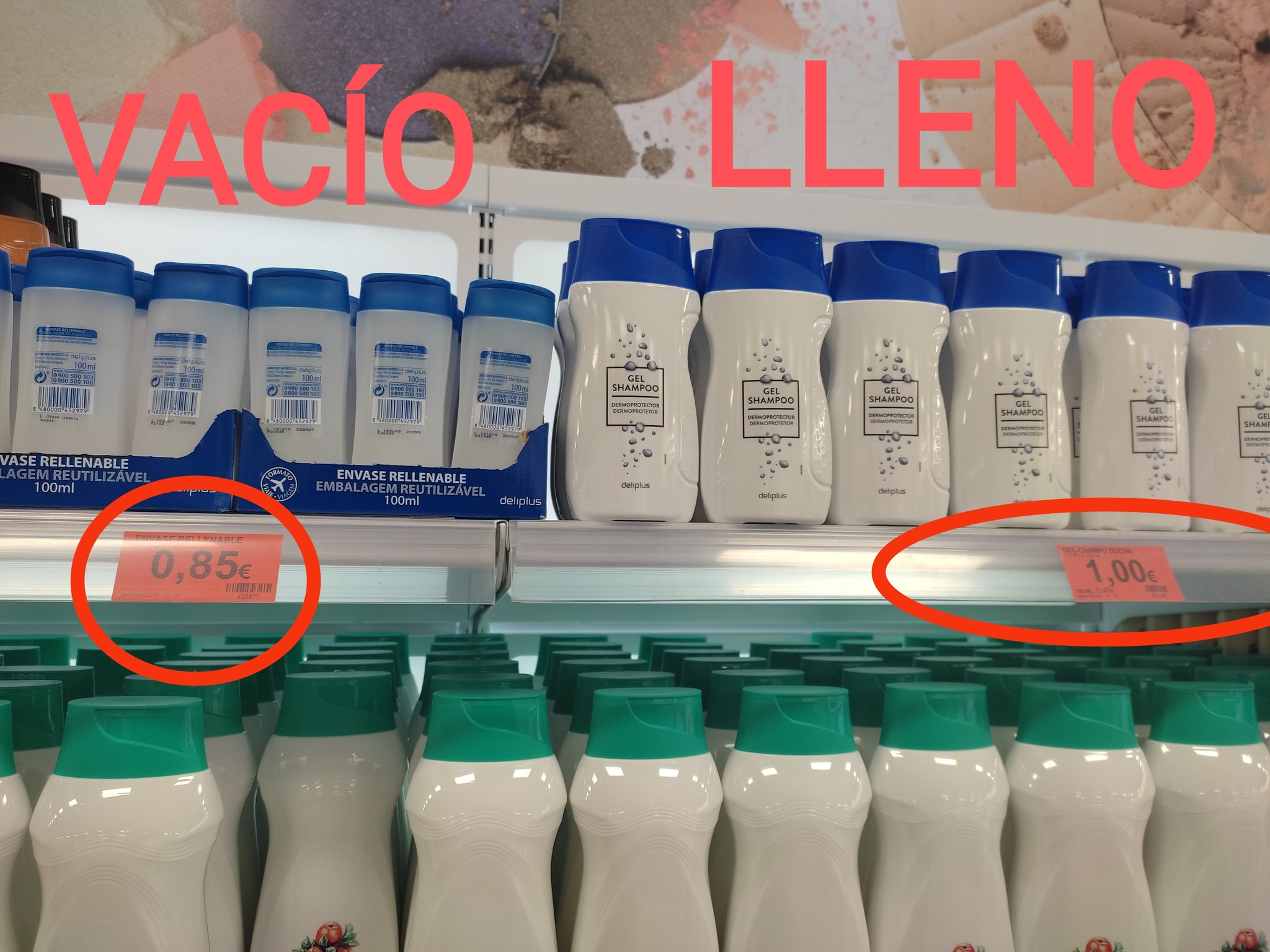 Etapa pelo Incorrecto La Zanahoria _Flipando con el Presente _🐦 on Twitter: "Mercadona es el Puto Amo. Te vende Gel de 250ml a 1 € Y botes VACÍOS de 100 ml a 0'85 € Aún Etapa pelo Incorrecto La Zanahoria _Flipando con el Presente _🐦 on Twitter: "Mercadona es el Puto Amo. Te vende Gel de 250ml a 1 € Y botes VACÍOS de 100 ml a 0'85 € Aún