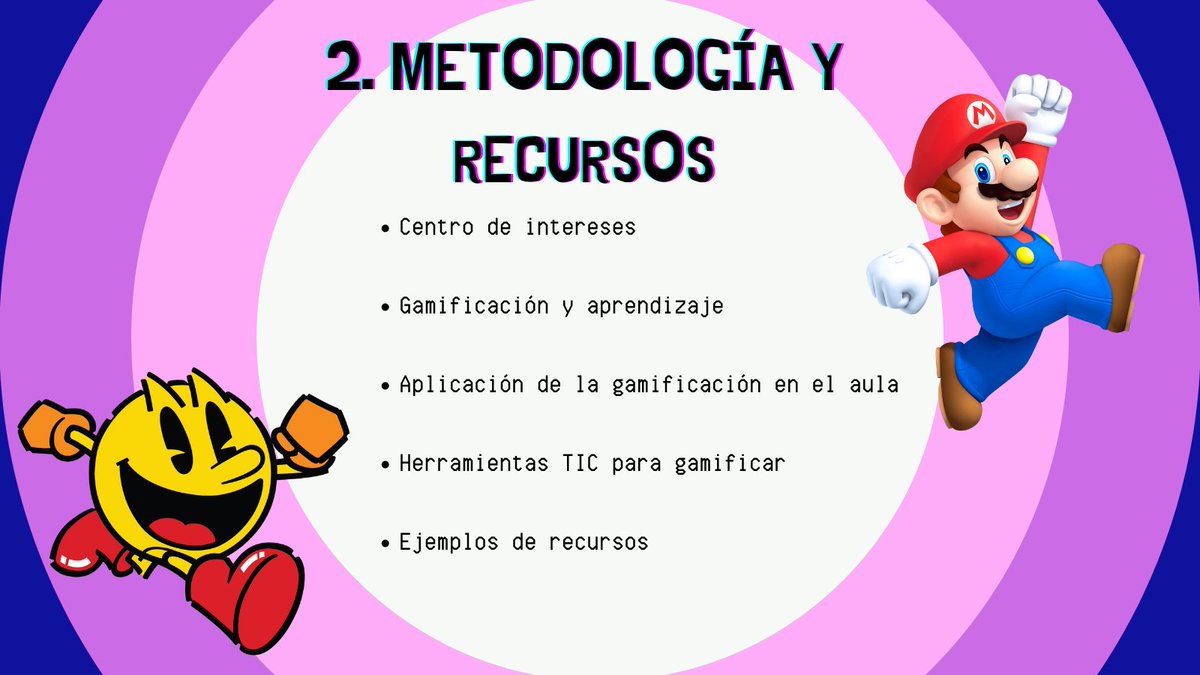 Gami_TIC's tweet photo. Bien, es el turno de...
2. METODOLOGÍA Y RECURSOS 🃏
Nos adentramos en este caso en los centros de interés, cómo aplicarla en un aula o herramientas para gamificar. #disuocproject https://t.co/ZDV1Q0MAEE