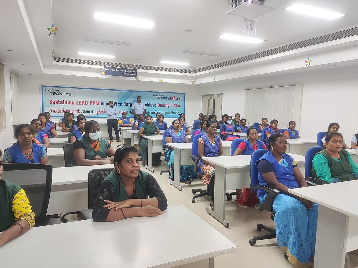 Prevention of sexual Harassment of women at workplace Act,2013 - awareness training conducted at 'Hyundai Trans-Lear Automotive India Pvt Ltd'. 40 women staff participated in the training and learnt about the PoSH Law.

#womenatwork #womenempowerment #womanempowerment #weedsngo