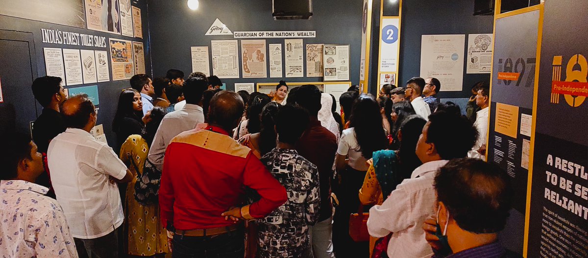 GodrejArchives's tweet photo. Recently we had a great opportunity to communicate to the spouses & children of @godrejsecure employees the #Godrej #history & #archives' role in protecting this #legacy
#GodrejAndBoyce #GodrejArchives #GodrejSecuritySolutions #studentvisits #visittoarchives https://t.co/3Ge7yB6OKx