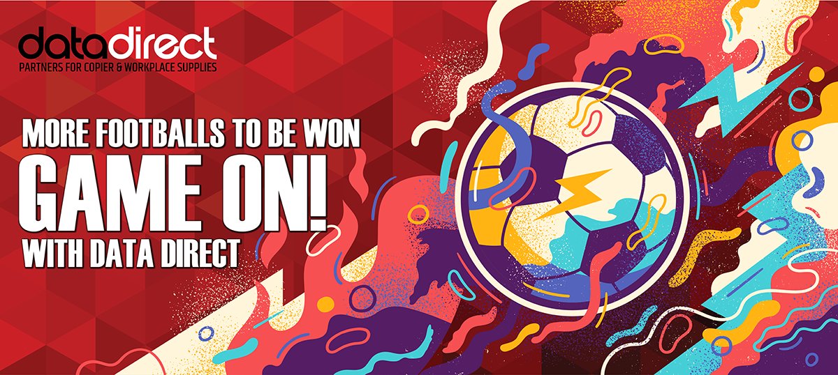 More footballs to be won. GAME ON! with Data Direct:
Place an order for a never-ordered-before product this week (12-16/12/22) &amp; enter the prize draw for 100 footballs.
+ Daily Questions to win 1 of 10 footballs everyday.
T&amp;Cs apply: data-direct.co.uk/gameon/
GAME ON!
#datadirect