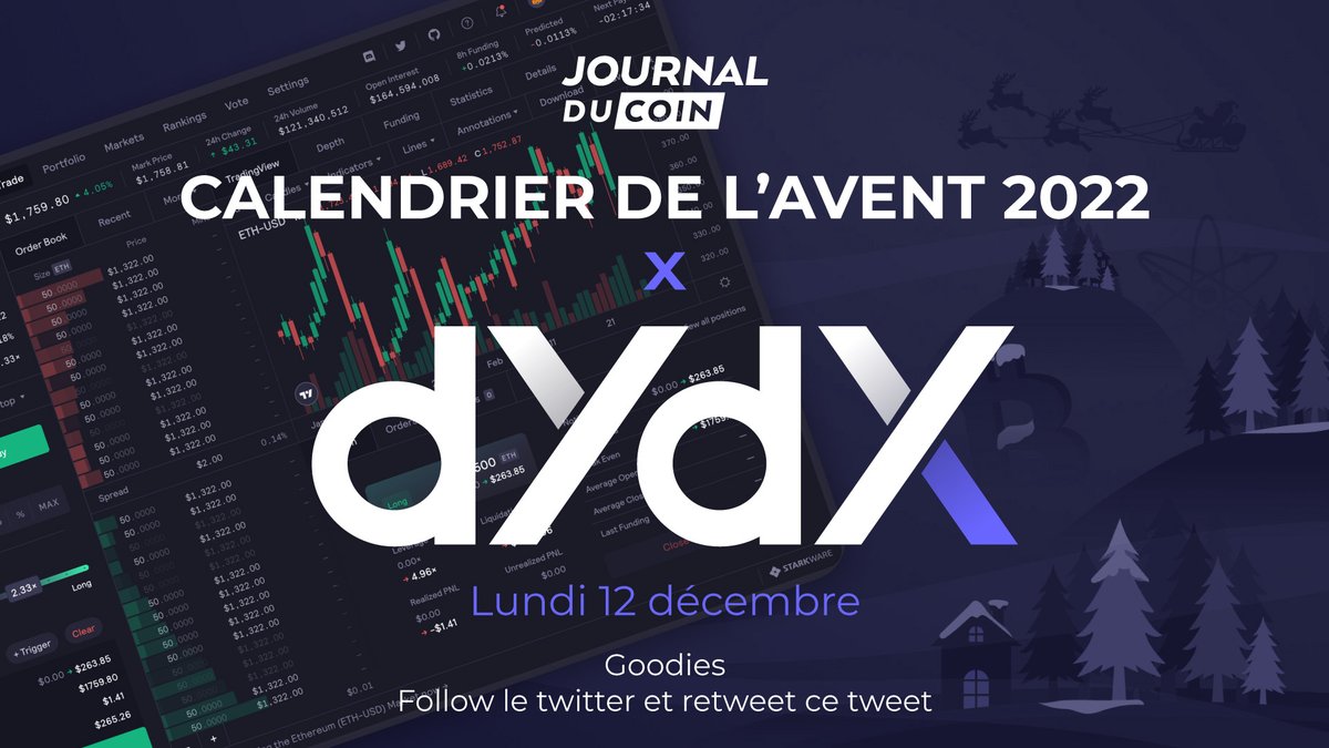 dYdX Francophone tweet media
