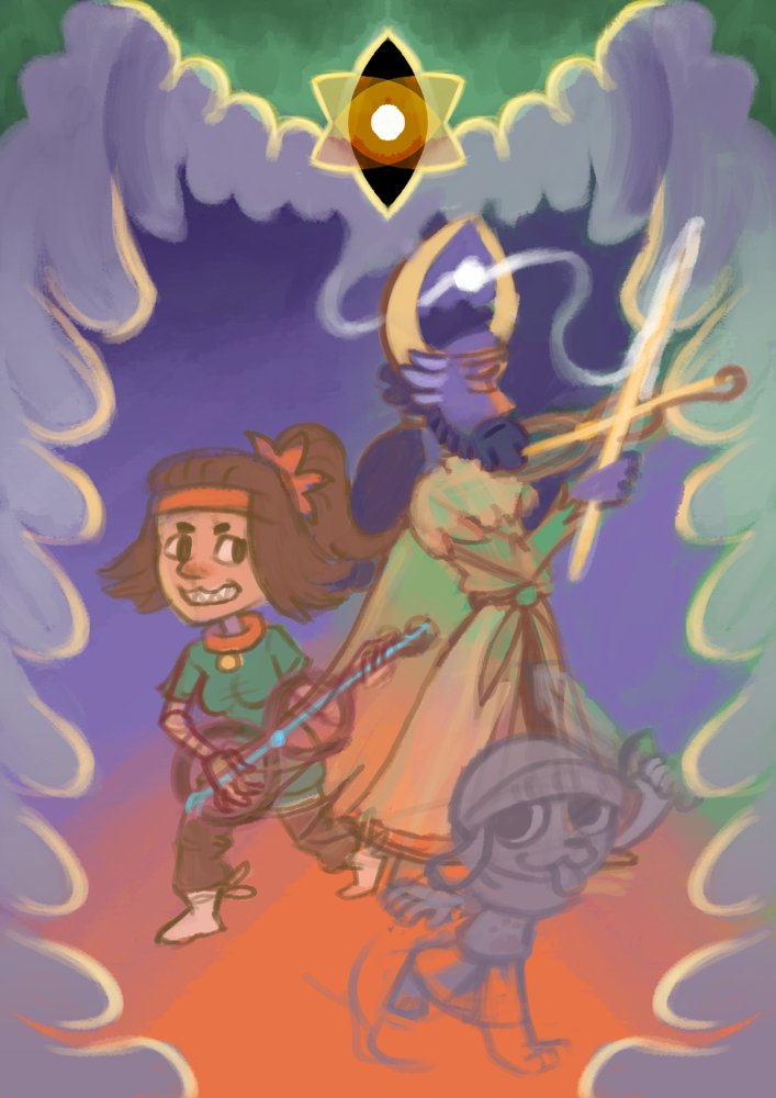 Alora_Fane's tweet image. Weekly #gamedevblog: alorafane.com/blog/541
I've not tweeted about my blogs for a while due to a mental illness flare up. Hopefully I'm at the tail end of that now and can make progress with promotion soon. Image is a first draft of possible 'cover art'.
#indiedev #gamedev