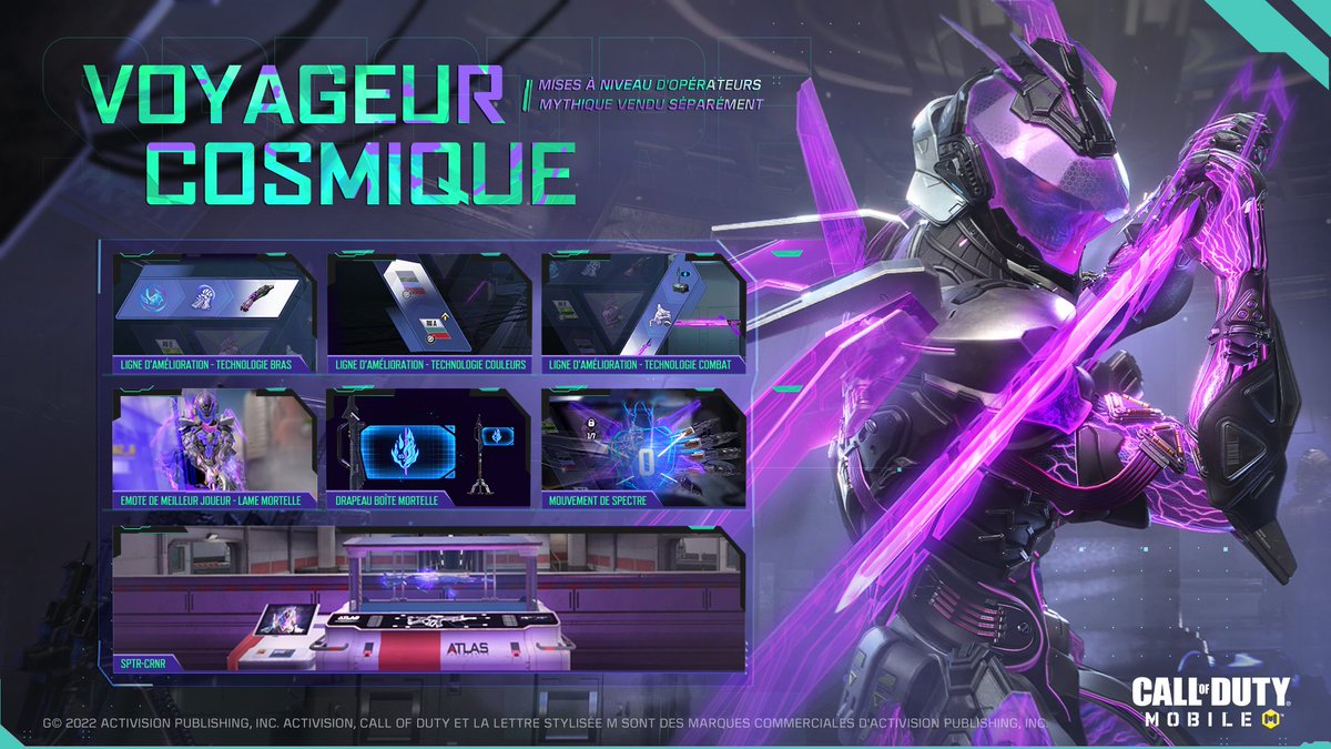 🦾 Améliorez votre forme finale !
 
⚔️ Avez-vous déjà récupéré Spectre dans #CODMobile ? 👀