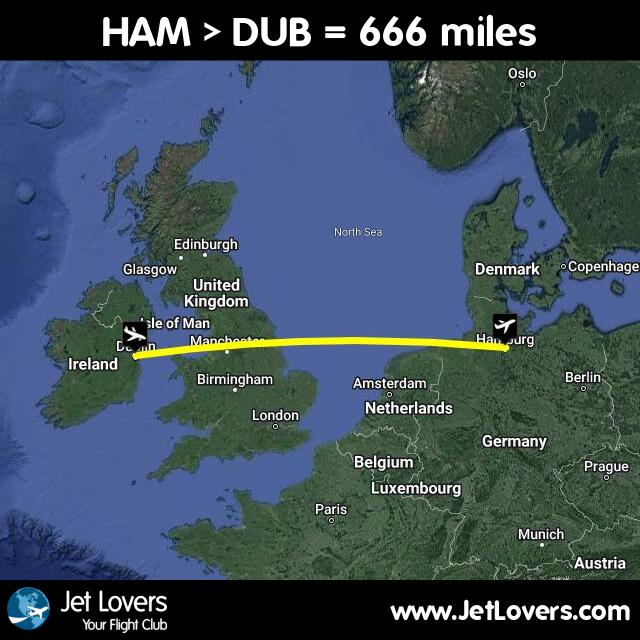 My flight #504 on #JetLovers: HAM > DUB - another 666 miles in the air! jetlovers.com/profile/10801/…