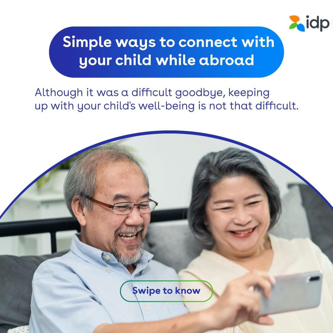 idpindia's tweet photo. There are several ways to make the study abroad experience smooth for parents and children alike. Here’s how you can keep in touch with your child while they study abroad.
#IDPIndia #IDPEducation #ContactIDPIndia #StudyAbroad #JoinIDP #MoreThanStudy #StudyOverseas #StudyWithIDP https://t.co/qfU1tkmYLd
