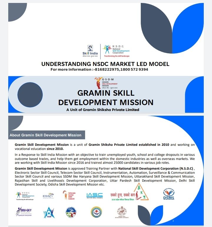 sumitjhadigital's tweet photo. One More Proposal : "Gramin Skill Development Mission"
#SkillDevelopmentProgramme #Digitalpathsala https://t.co/DZAxUO0VAC