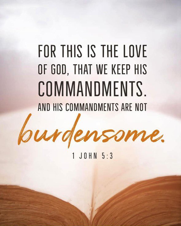 larryjbarker's tweet image. This is how we know that we love God’s children when we love God and obey His commands. #1John5:2 #SOAP2022 #Love=Obey #thestone3