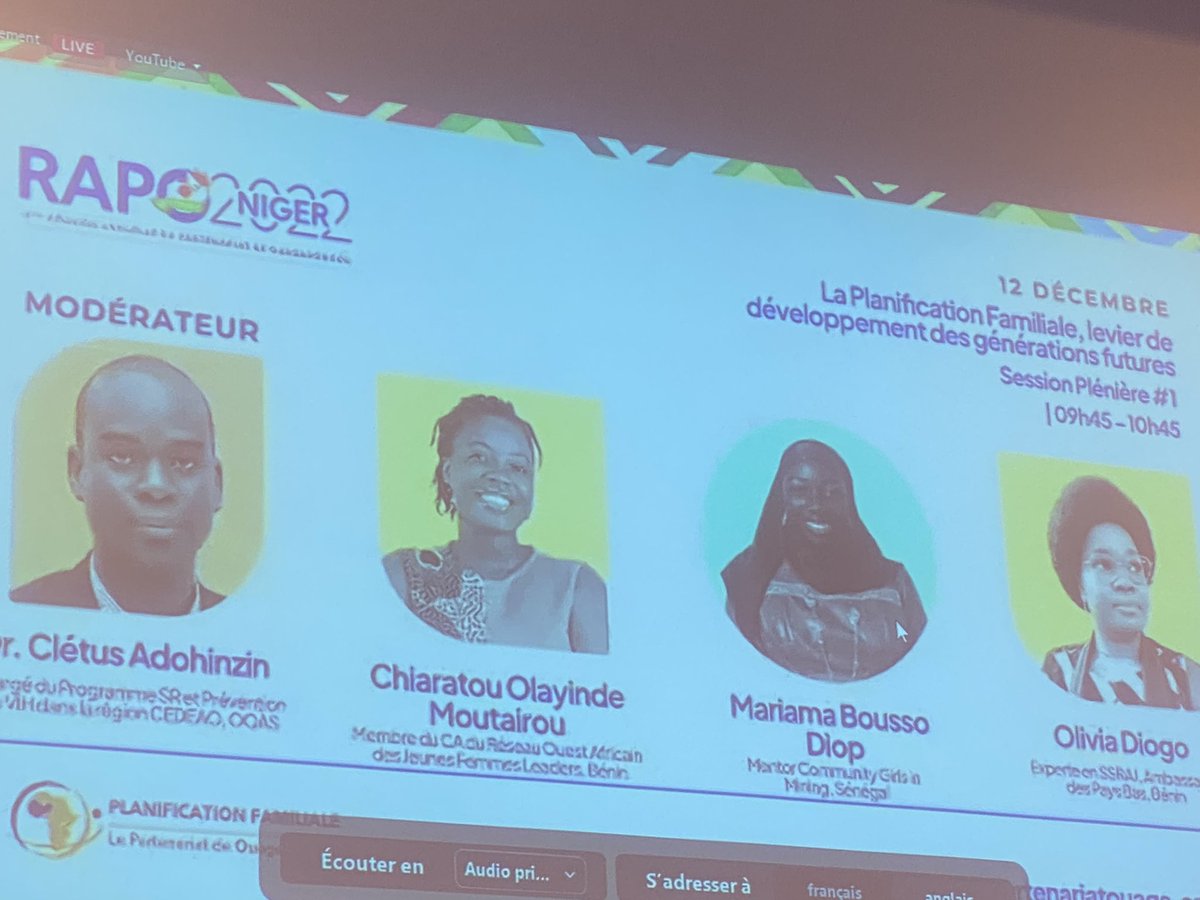 MChiarath's tweet photo. Planification familiale,levier de développement des générations futures.C’est sur ce thème qu’a porté la 1e session de la journée des jeunes lors de la réunion annuelle du @POuagaPF.J’ai partagé durant ce panel mon expérience sur le projet #MPHD mise en œuvre par @amouretvieabms https://t.co/OF9epcKCtf