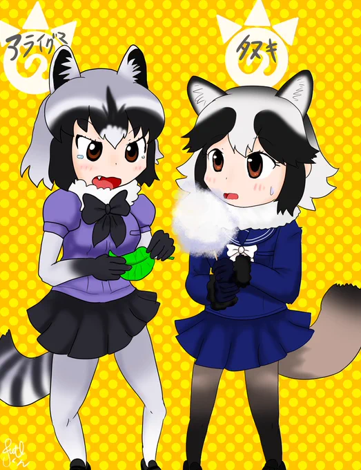 タヌキちゃん最初のアニメブームの時に好きになったけど、アニメ2に出たり、けもフレ3でもメインストーリーやイベントに関わったりするから嬉しい!!「推し」になったって事なら断然タヌキちゃんです#お前らけもフレの最初の推し誰だよ 