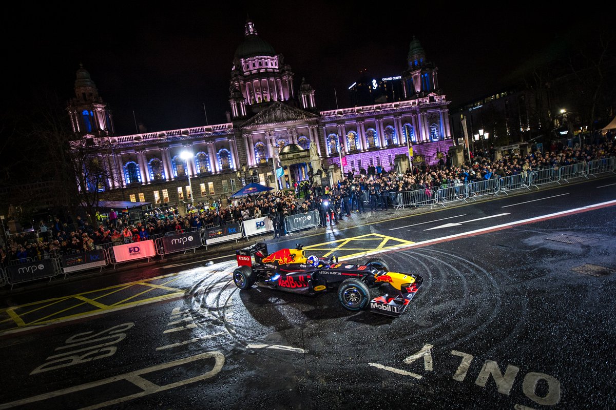 .<a href="/F1/">Formula 1</a> World Champions <a href="/redbullracing/">Oracle Red Bull Racing</a> will take to North Wall Quay, Dublin in a thrilling motorsports spectacle on Sunday, 15th January. Tickets are on sale now, visit RedBull.ie/F1Dublin. Mike Jensen, David Coulthard &amp; Conor Shanahan will perform at the event!