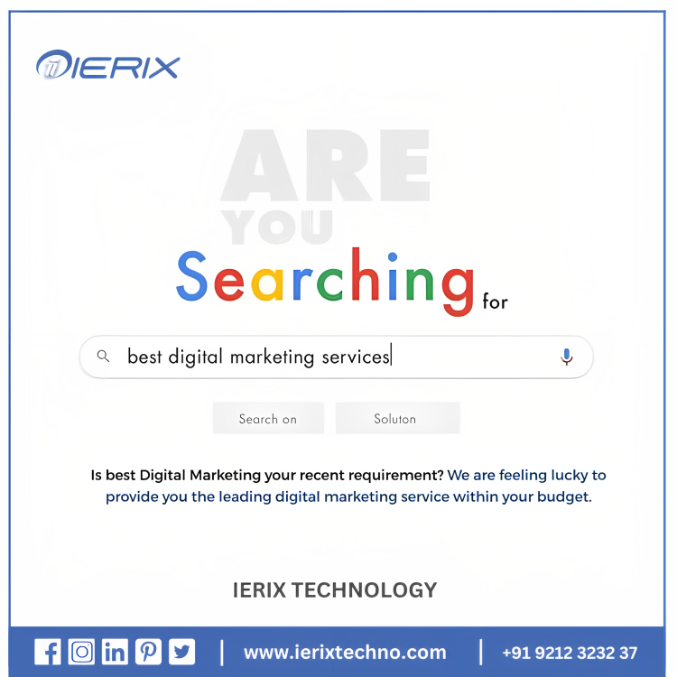 IerixTechnology's tweet photo. The #1 digital marketing strategy for small businesses, agencies, and enterprises. Stay connected with us and get your digital marketing strategy in place.

Contact us for any inquiry: +91 9212 3232 37 or do visit: https://t.co/3EZE9tczwC

#ierix #marketing #socialmedia #business https://t.co/IFrcfoIpiO