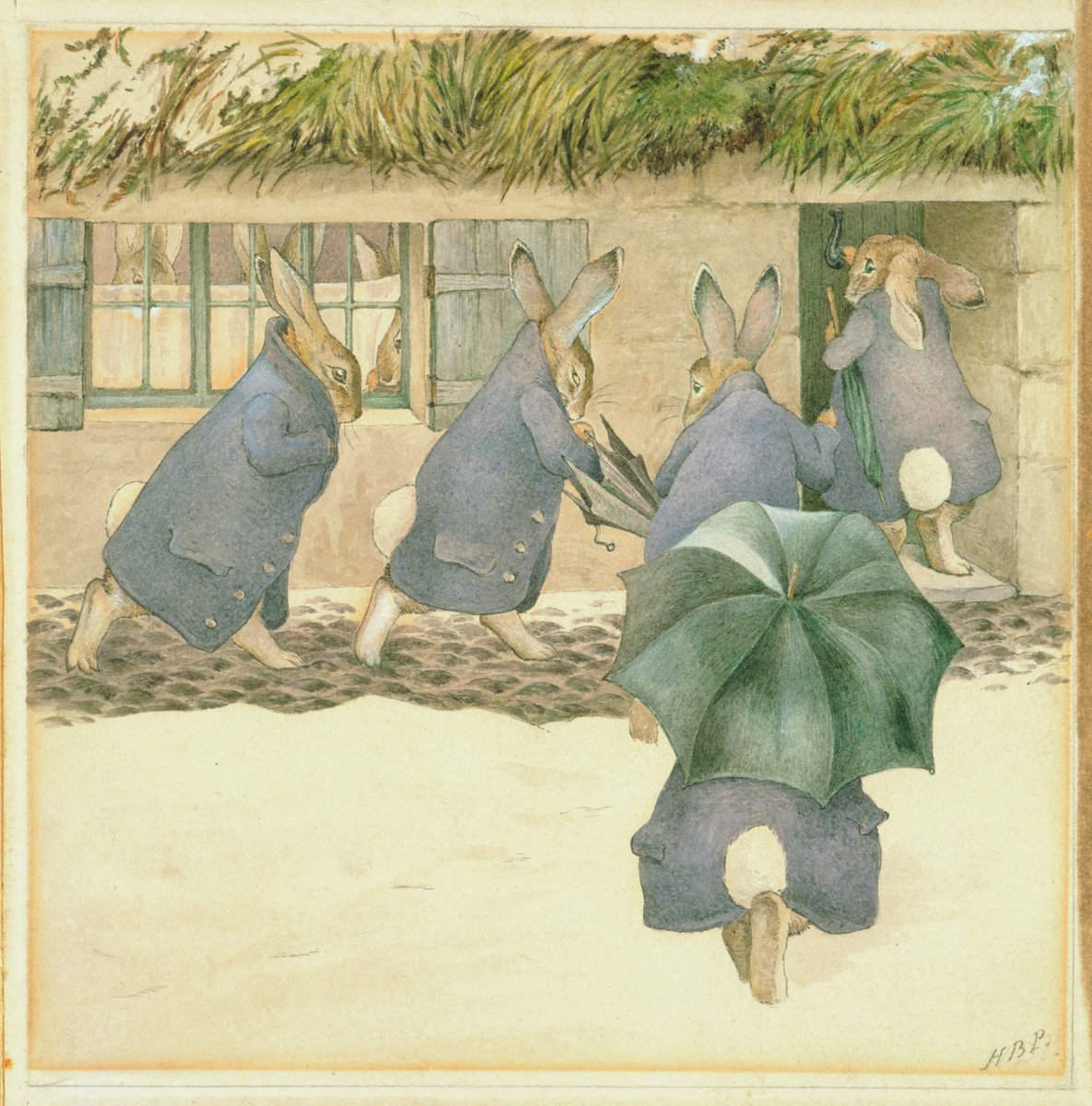 V_and_A's tweet photo. The Rabbits’ Christmas Party 🎄

Explore Beatrix Potter's narrative series of four finished watercolours. 

📸 © Frederick Warne &amp; Co https://t.co/CjFi9IkNlo