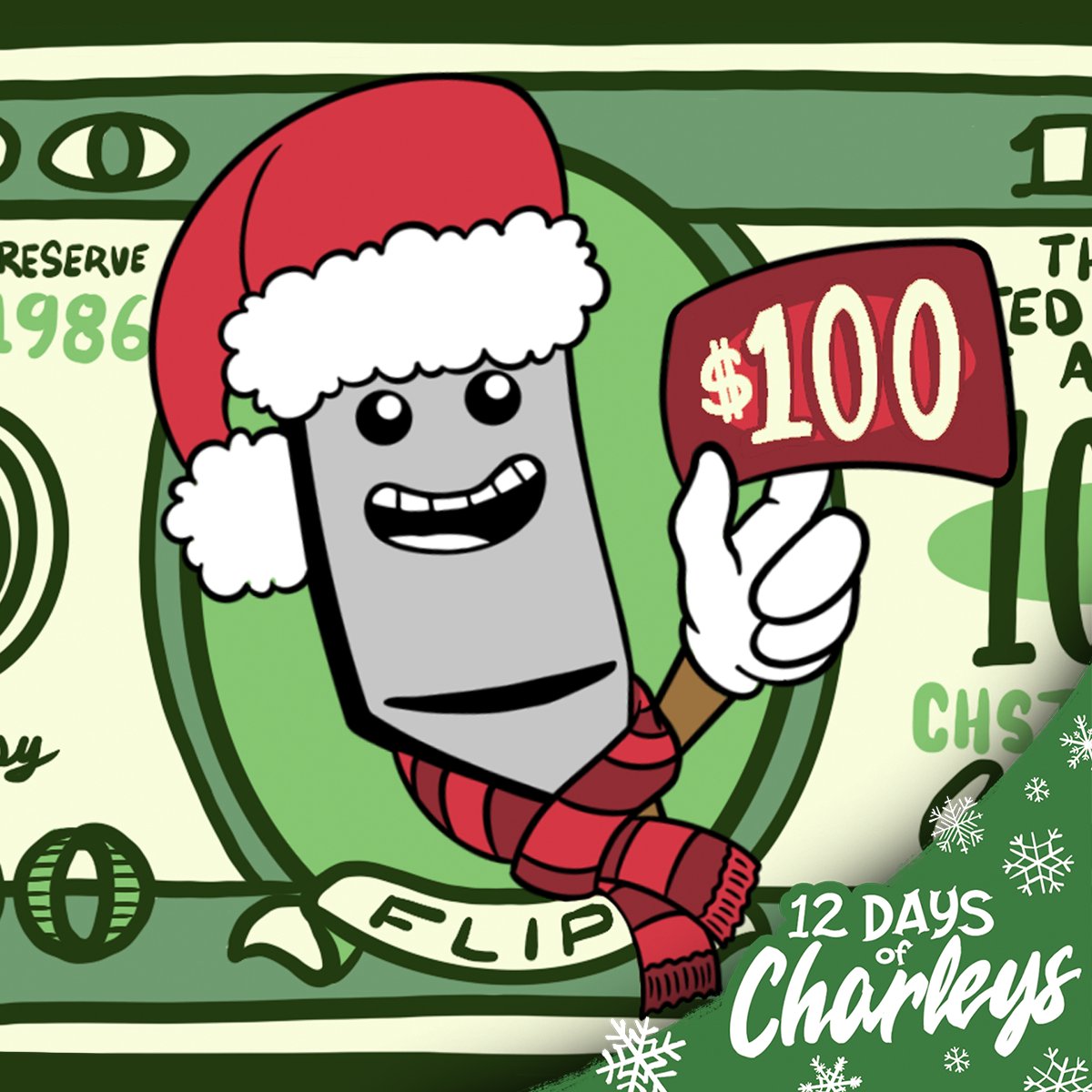Enter to win a $100 Charleys Gift Card! Comment your favorite holiday memory for a chance to win!
#12DaysofCharleys
This contest is not sponsored by Twitter. Winners will be notified on 12/13/2022 to receive a $100 Charleys gift card. Winners must be 18+ and reside in the U.S.