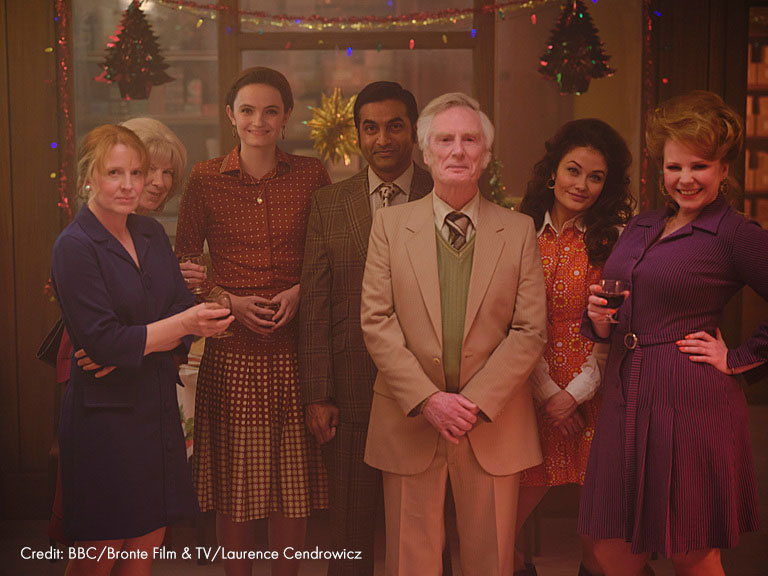 RGalbraith's tweet photo. Let's see who watched the first episode of Troubled Blood last night . . . Can you identify some of the characters in this picture from the 70s?

The series continues tonight with episode 2 at 9pm on @BBCOne in the UK

#TroubledBlood #RobertGalbraith #StrikeTV #StrikeAndRobin https://t.co/vdBVGBtekm