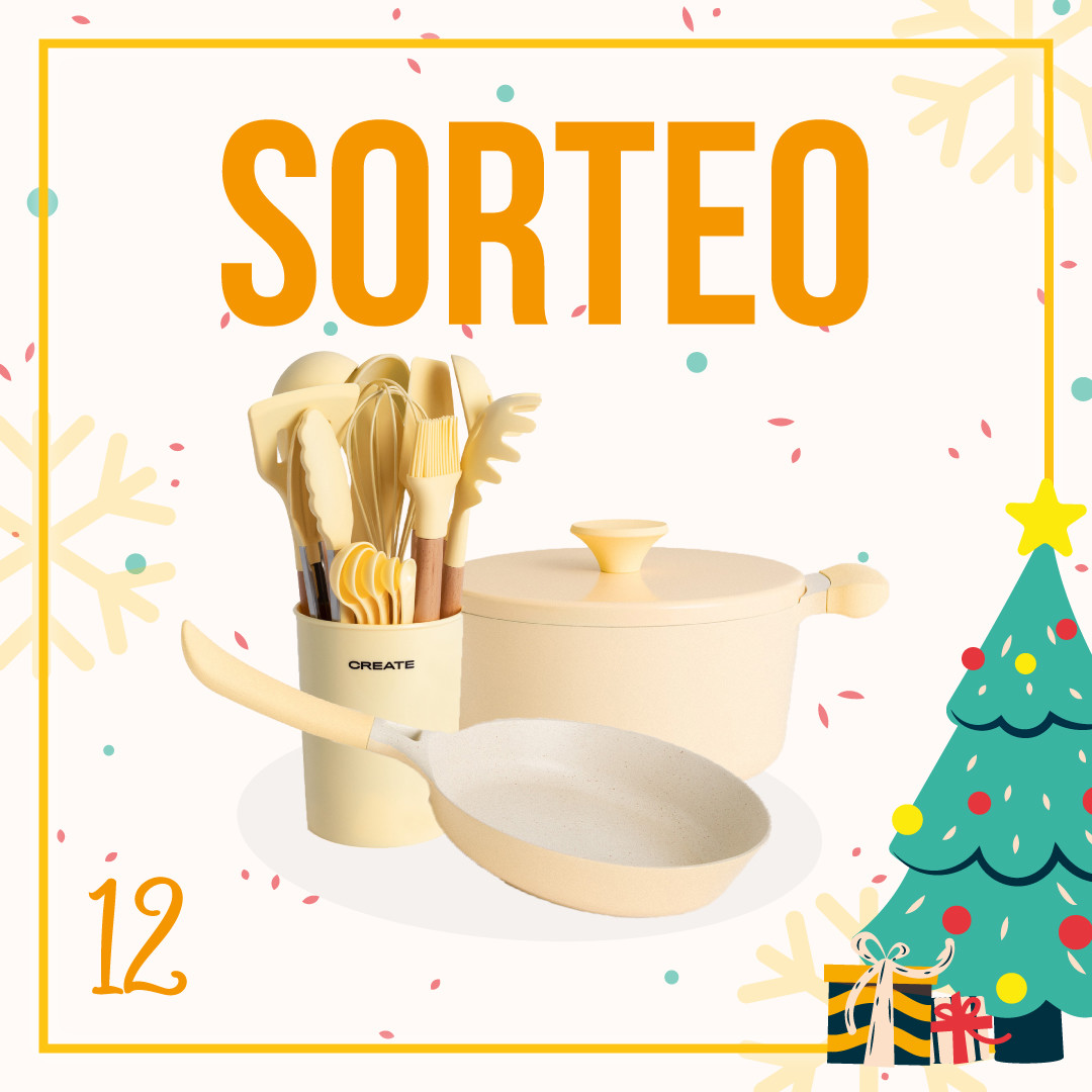Día 12 #CalendarioDeAdviento 🌟 ¡SORTEO! Tenemos el espíritu navideño por las nubes y queremos contagiártelo. ¡Esta semana sorteamos un KIT DE COCINA!
1⃣ Síguenos en <a href="/NuezCalifornia/">Nueces de California</a>
2⃣ Da RT
3⃣ Menciona 1 amigo (las veces que quieras)
⏰ Finaliza el 18/12/22 a las 23:59h 🍀