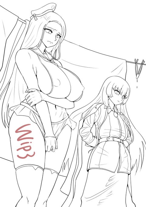 wipとりあえず線画はこれで終わり修正の進捗ばかりですが、直すたびに龍が豊胸されているので、それでご容赦くださいもう一枚お仕置きシーンもあるので、まだまだ描かねば……。 