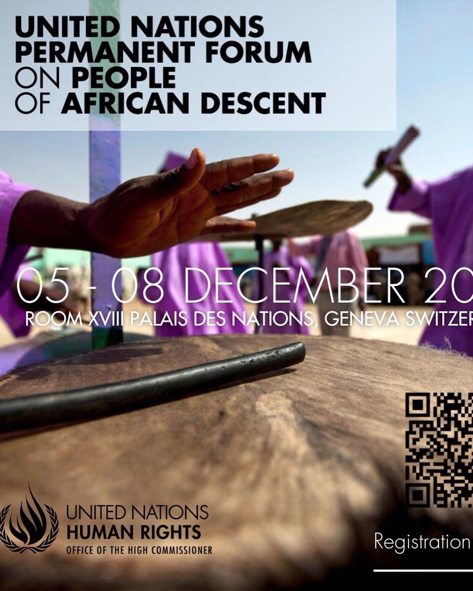 JayTovar3's tweet photo. The highlight of this year. Participating in the 1st session of the UN #PFPAD constitutes a mandate to continue doing work that matters (building more just societies).
A luta continua ✊🏾💪🏾 #UnitedNations #AfricanDescent #HumanRights #FightRacism #UNDPAD #racialequityandjustice https://t.co/jiyODiu9hi