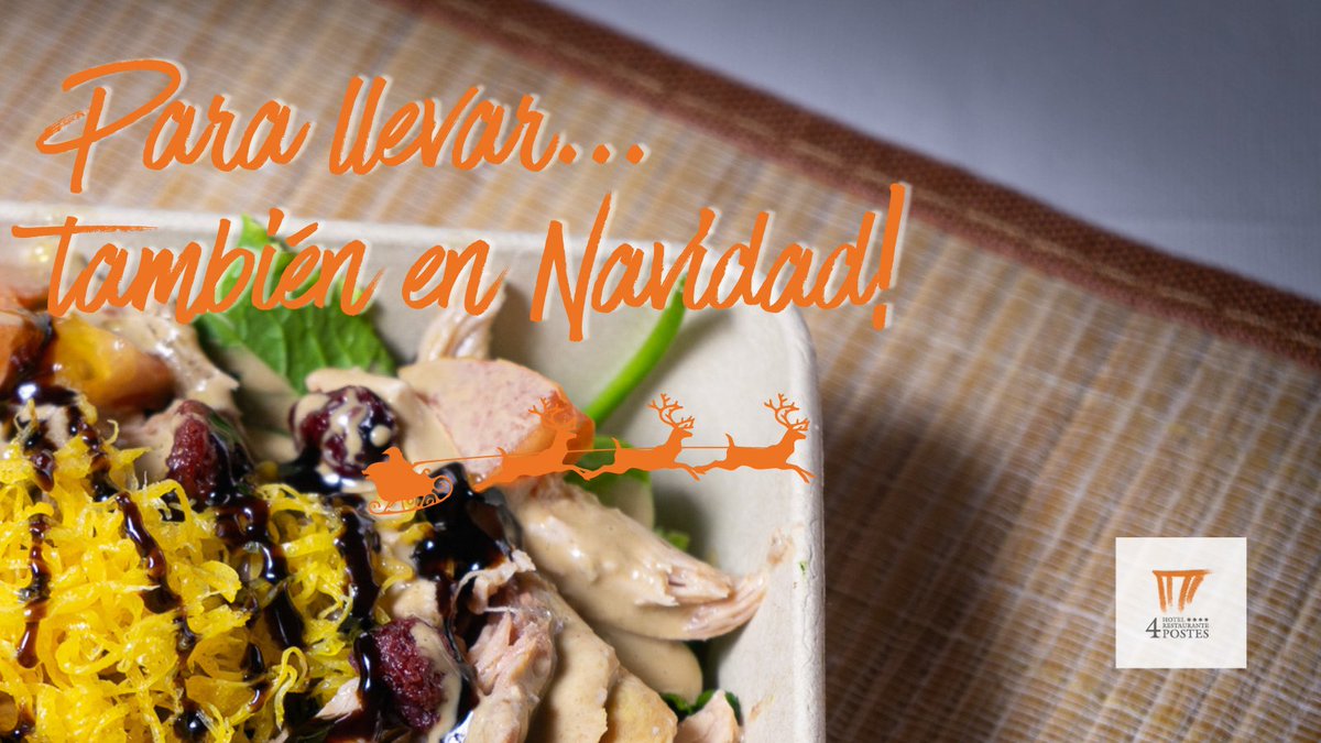 Ya tienes a tu disposición la carta de comida para llevar en Navidad la puedes ver aquí: cutt.ly/Y0dn7dT