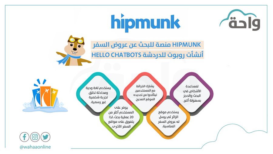 wahaaonline's tweet photo. البحث عن أنسب الأسعار عند التخطيط لرحلة ما أمر مرهق. هل تُسهل روبوتات الدردشة عملية البحث أم تراها غير مُجدية؟ https://t.co/wPY6kcEBK0 https://t.co/MafSiNqLyR