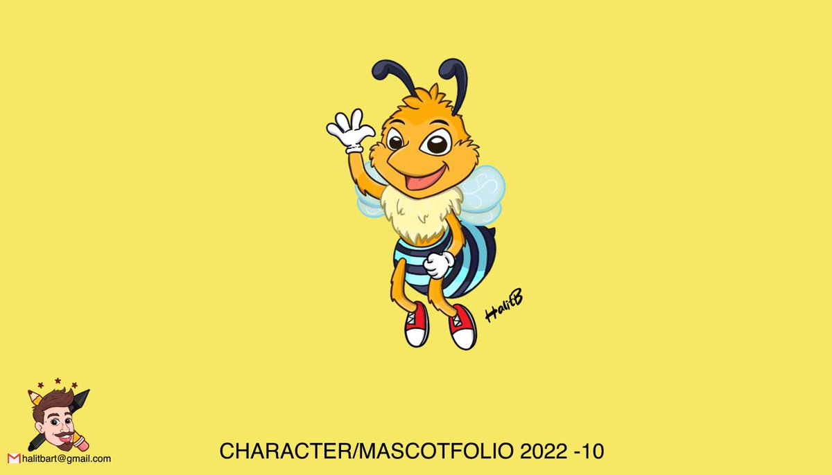 QuickzwapDEX's tweet photo. Character/Mascotfolio 2022-10-Halit Büyükyılmaz
Link : https://t.co/vmYvk48Nr0
Mail: halitbart@gmail.com
#characterdesign #mascotdesign #beecharacter #schoolcharacter #kidcharacter #childrencharacter #flycharacter #schoolmascot #enjoyablecharacter #cutecharacter https://t.co/KZyEaDAW9a