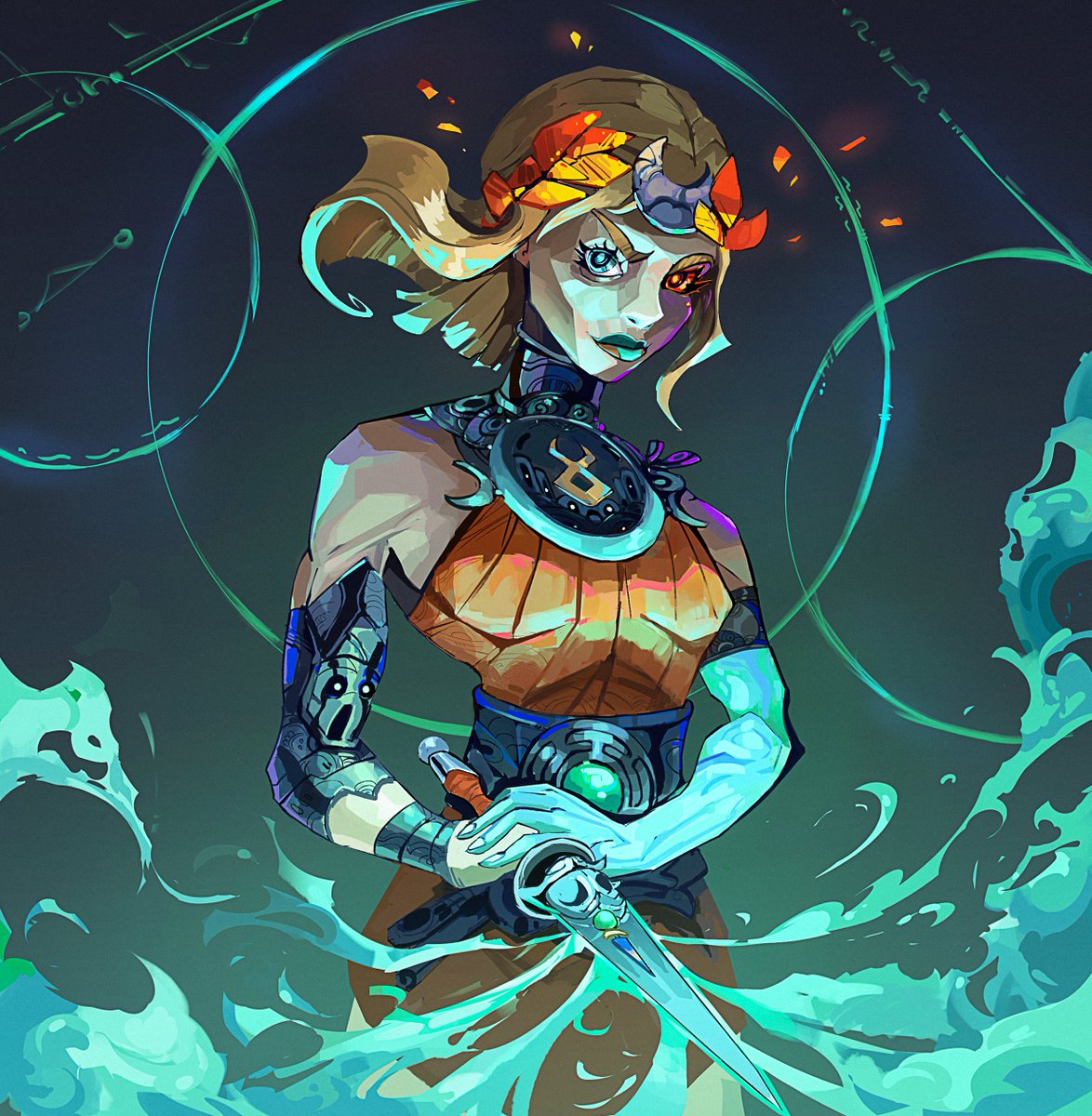 OCaptainsass's tweet image. It's been a very long time since I made a fanart but I had to do it for #hades2 !
#HadesGame