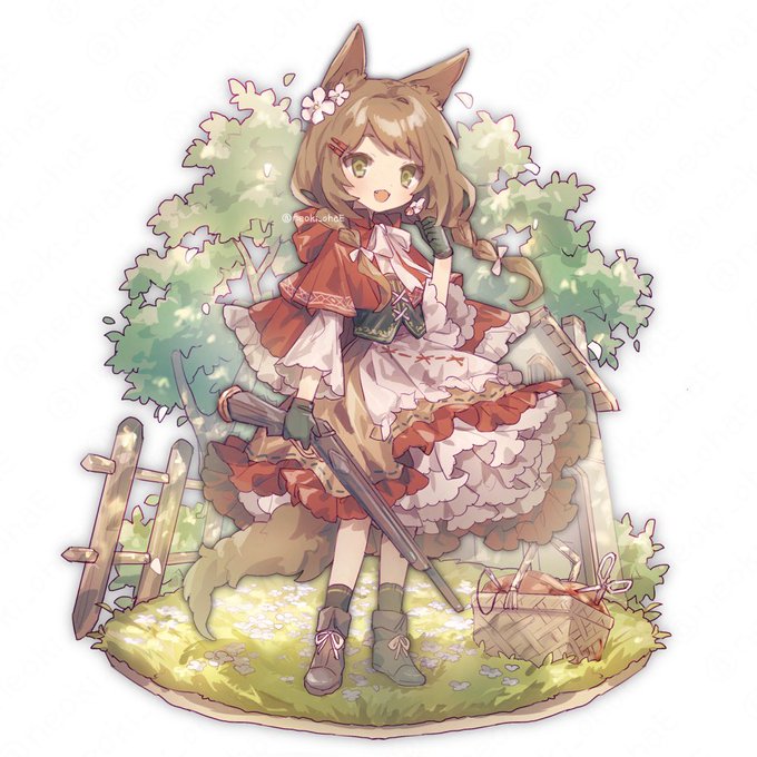 「wolf ears wolf girl」 illustration images(Latest)｜21pages