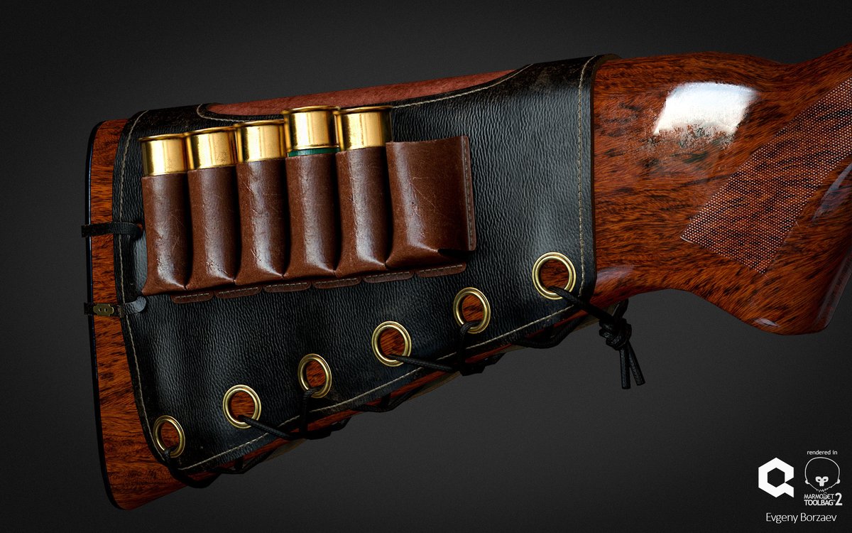 Blacksteinn's tweet image. We&apos;re excited to share with you another legendary gun modeled by our artists. This #Remington870 is a classic shotgun, which in our version played with new colors 🤩

#indiedev #gamedev #inspiration #motivation #pixel #3dmodelling #3D #videogames #gaming #indiegame #indiegamedev