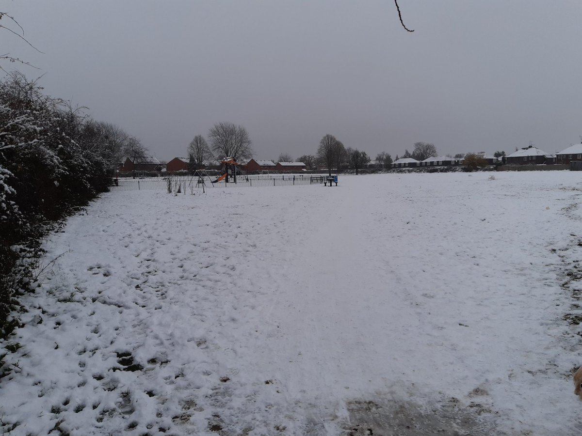 Snowy scenes! #snow #uksnow #glos #CHELTENHAM