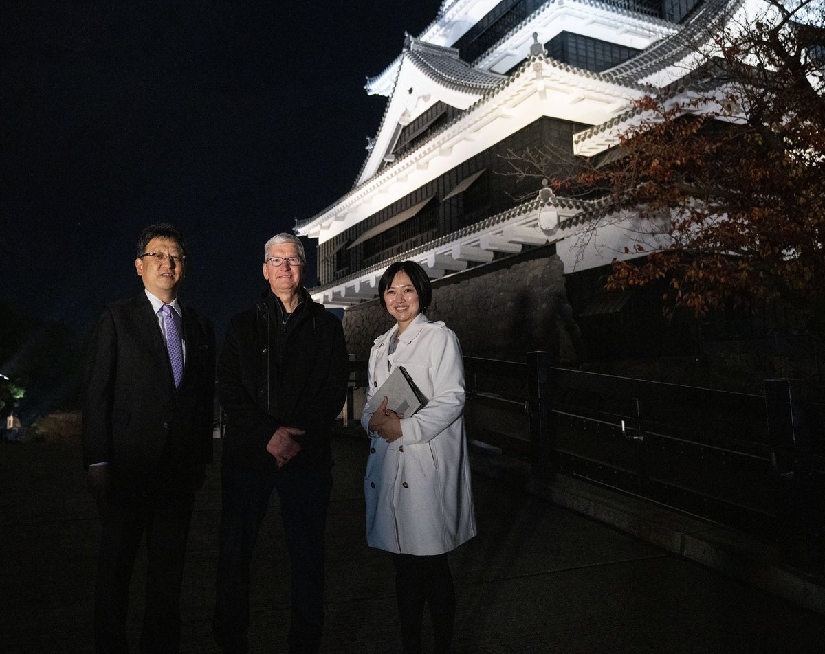 Great to be back in Japan! Visited the historic Kumamoto Castle and learned about their work to restore this incredible landmark. 🇯🇵
