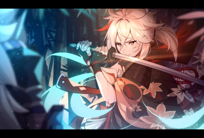  blue×orange superiority #原神 #Genshinlmpact #xiaoven #kazuha 