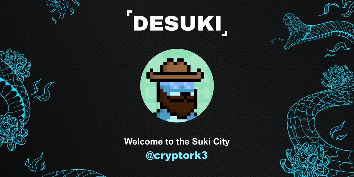 DeSukiList's tweet photo. 💢Now officially citizen @cryptork3 

You are next: @sumoontheloose @cozypront 

// accepted https://t.co/2MUJbeQmcz