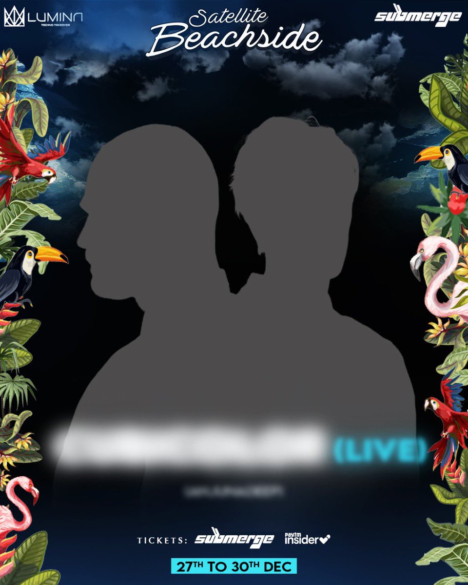 The wait is over 🌊☀️🏝🌈

Can’t wait for 4 days/ nights of beachside benders from 27th to 30th this month! 😀 #Goa 

We’re dropping few names from our line-up tonight and here’s a hint for the first one. Can you guess? 👀

Tickets are LIVE! 👉 insider.in/satellite-beac…