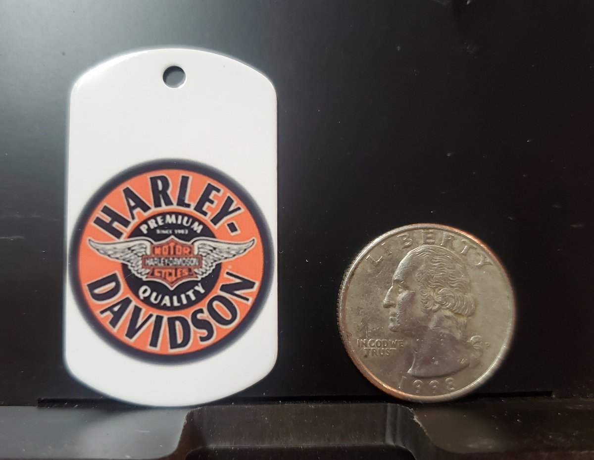 info_seeker12's tweet photo. Harley Davidson - Military Dog Tag - With 2 Matching Vinyl Decals
#gift #HarleyDavidson #DogTag #VinylDecals #MSLStudioShop #EtsyEmail
👉https://t.co/7UiTi0EToF https://t.co/4zhrbzal6a