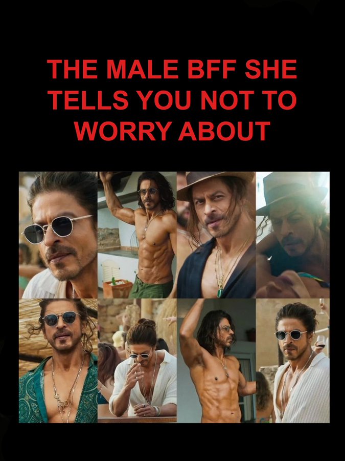 Besharam Rang' Memes Take Over The Internet; Shah Rukh Khan Becomes 'The  Male BFF She Told Not To Worry About - Entertainment