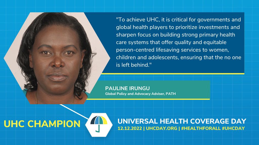 CSEM (UHC2030 Civil Society Engagement Mechanism) (@csos4uhc) on Twitter photo ❝How do we continue building a healthy future for all?❞
<a href="/wairungu/">Pauline Irungu</a> of <a href="/PATHtweets/">PATH</a> and the CSEM Advisory Group notes the fundamental nature of strong primary health care systems for #universalhealthcoverage.
#UHCDay #HealthForAll <a href="/ImprovingPHC/">PHCPI - Stronger With PHC (Archive)</a> ❝How do we continue building a healthy future for all?❞
<a href="/wairungu/">Pauline Irungu</a> of <a href="/PATHtweets/">PATH</a> and the CSEM Advisory Group notes the fundamental nature of strong primary health care systems for #universalhealthcoverage.
#UHCDay #HealthForAll <a href="/ImprovingPHC/">PHCPI - Stronger With PHC (Archive)</a>