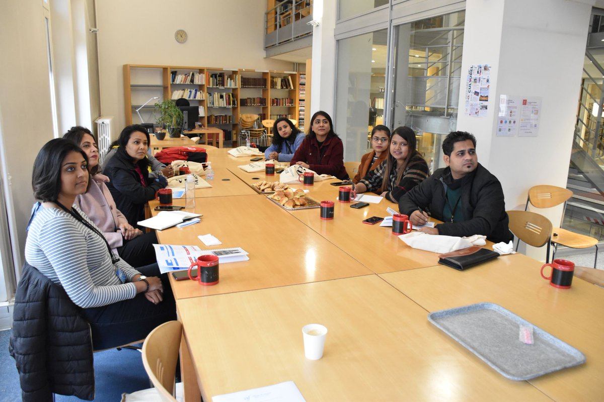 Nous sommes ravis d’accueillirdepuis le 5 décembre, 9 professeurs indiens bénéficiaires d’une bourse @CampusFrance partenariat avec @ifiofficiel . Ils bénéficient d’un formidable programme sur-mesure pendant 2 semaines ! @cfindia