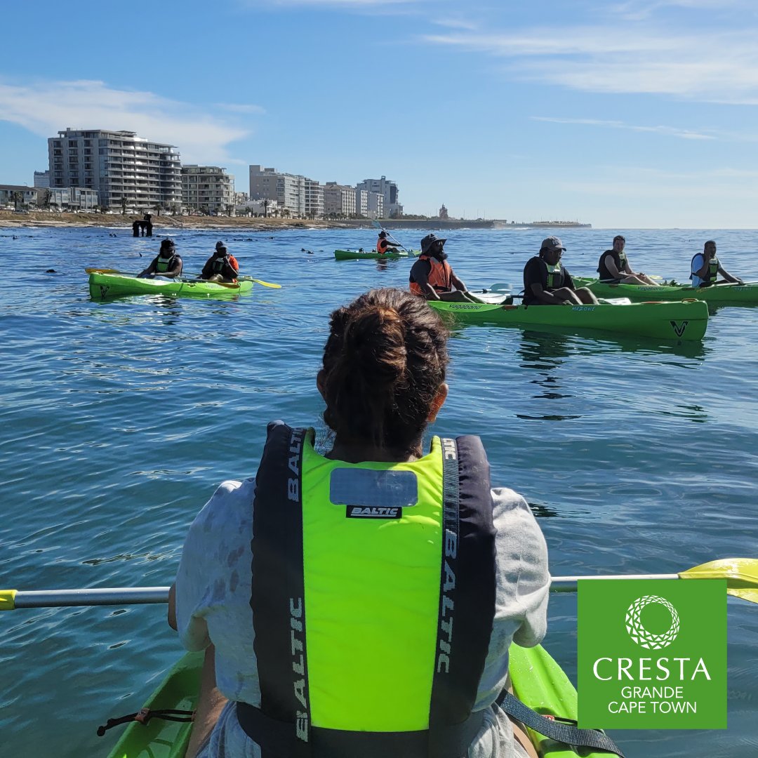 Experience kayaking like never before, with great views of Cape Town within a minute drive from the hotel. 

For more information, contact us at reservations@crestagrandehotel.com or phone us on +27 21 431 7500 

#crestagrandecapetownhotel
#crestahotels #trueafricanhospitaliy