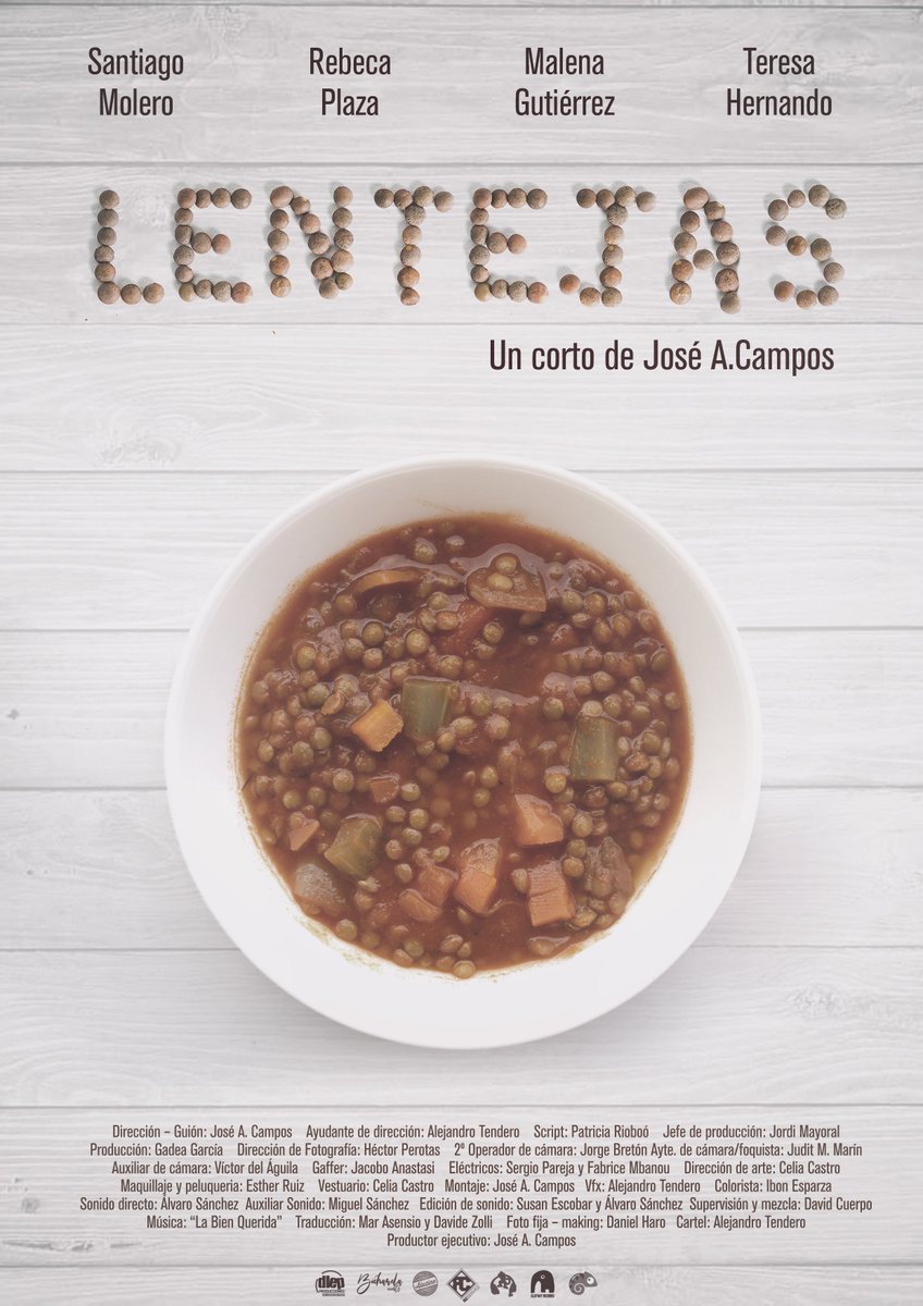 BlogosDeOro's tweet photo. Candidaturas Premios de Cine español Independiente #BlogosDeOro 2023 al Mejor Cortometraje:

- Sauerdogs
- Cuentas divinas
- Non grata
- Lentejas

Los 50 cortos candidatos en https://t.co/sTOb5gfIN0

El 19/12 a las 17:00 anunciaremos en redes los nominados finales

@ismaelmartin https://t.co/ZV33ddLLd2