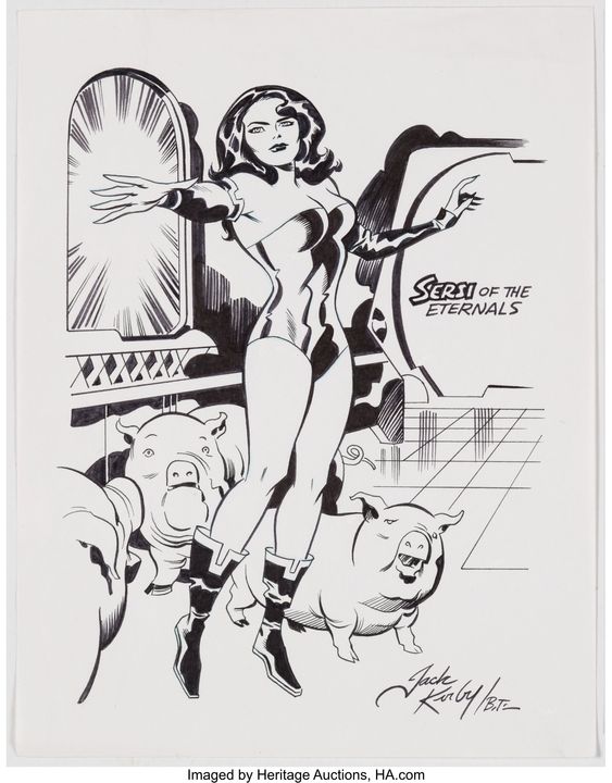 iamluke85's tweet photo. #sersi #enternals by #jackkirby https://t.co/vHtstOVA33